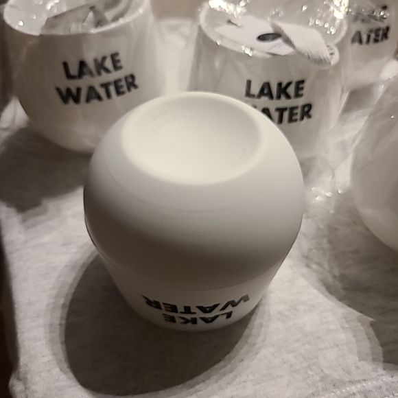 5 Outdoor Silicone Unbreakable Wine Glass Stemless Beer Whiskey Cups White - Picture 5 of 6